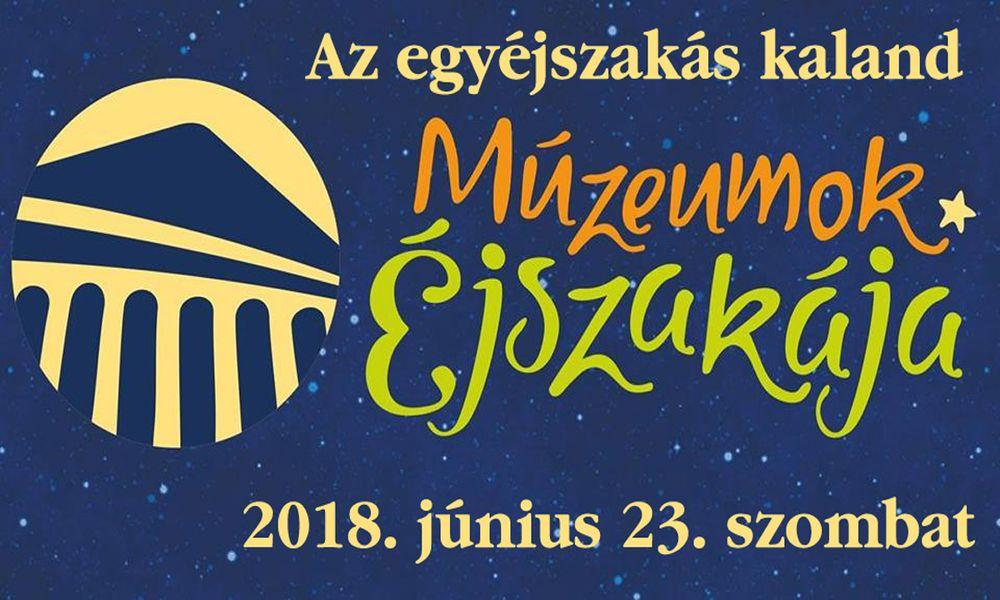 Múzeumok éjszakája 2018